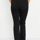 Cello Marley Full Size Elastic Waist Flared Jeggings -