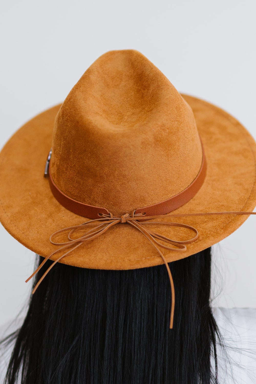 Fame Perfect Day Faux Suede Fedora -