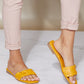 Cape Robbin Follow Your Dreams Woven Slides -