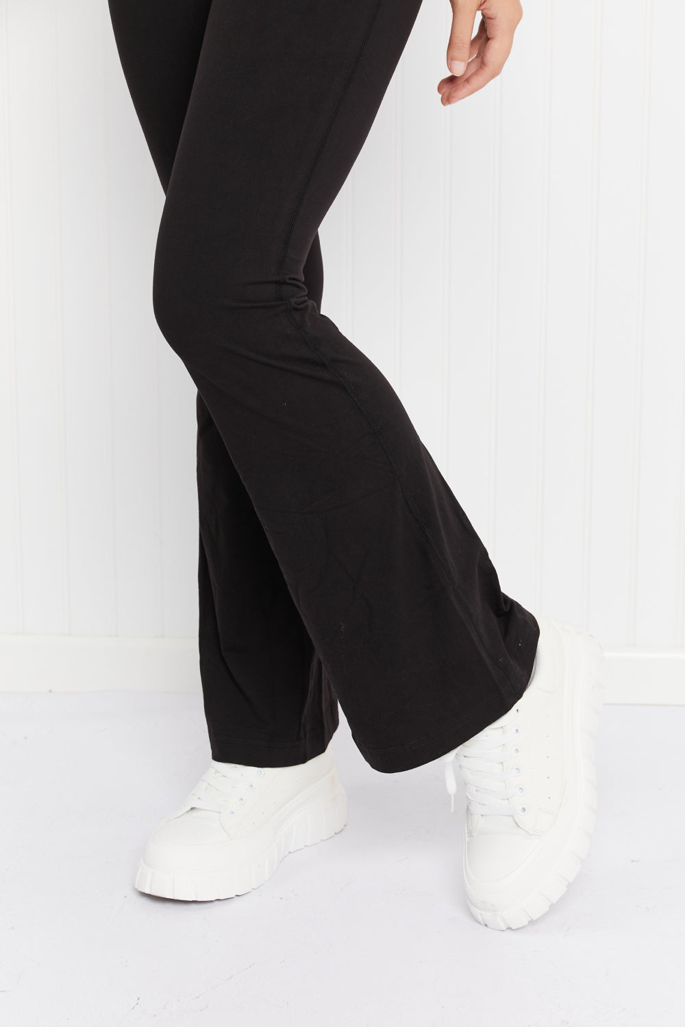 Rae Mode Willpower Full Size Flared Yoga Pants -