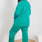 GeeGee Wall Street Bra, Blazer, and Pants Set in Kelly Green -