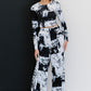 Dress Day Read All About It Abstract Print Set -