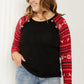 Heimish Winter Wonderland Full Size Christmas Baseball Sleeve Top -