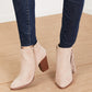 Qupid It's Always Been You Tassel Detail Booties -