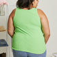 Sew In Love Electric Love Tank in Lime -