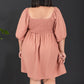 GeeGee I Promise Puff Sleeve Dress -