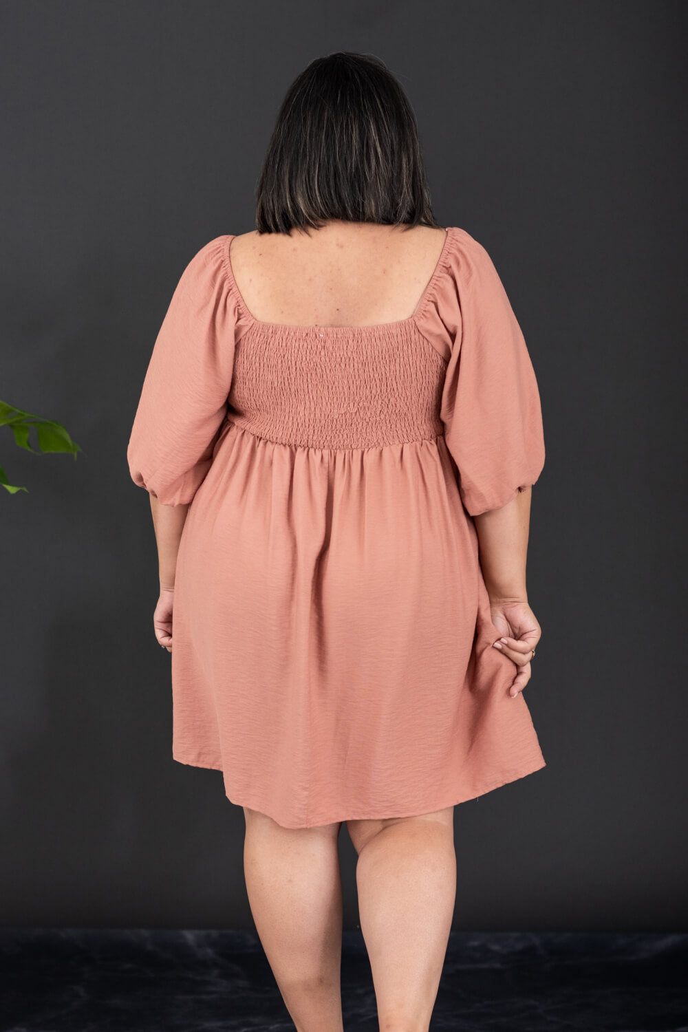 GeeGee I Promise Puff Sleeve Dress -