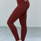 Zenana Full Size Wide Waistband Yoga Leggings -