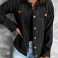 Corduroy Long Sleeve Jacket -