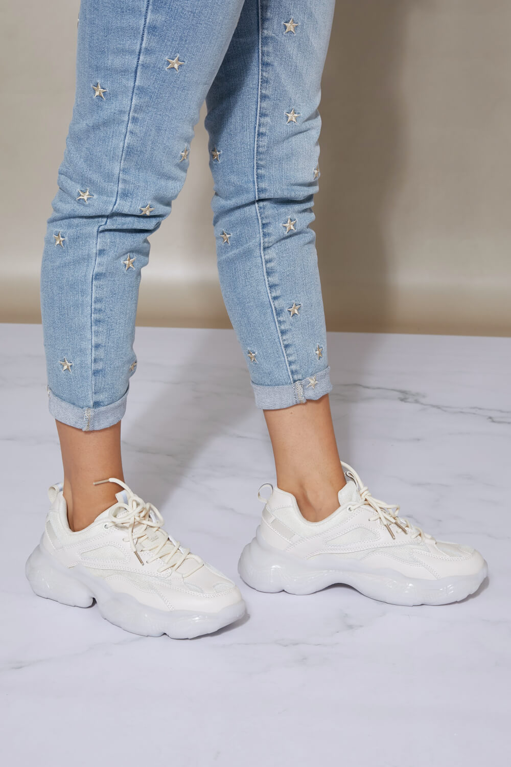 Berness Lead the Way Chunky Sole Athletic Sneakers -