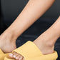 WeeBoo Go All Out Slide-On Sandals in Yellow -