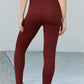 Zenana Full Size Wide Waistband Yoga Leggings -
