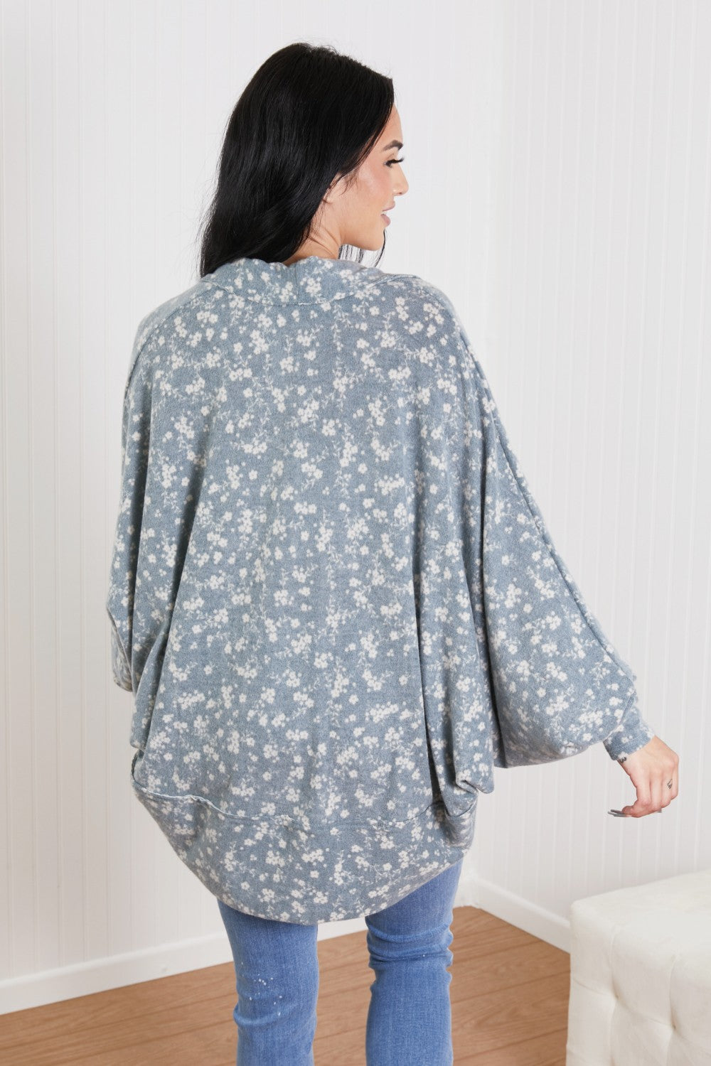 GeeGee Biggest Flirt Floral Print Cardigan -