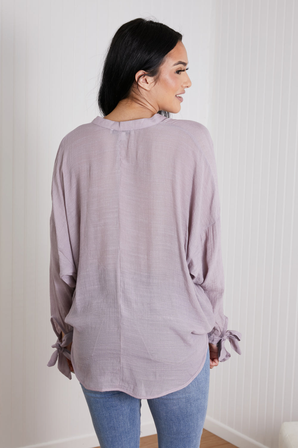 HYFVE Sweet Tea Button Front Long Sleeve Top -