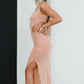 Mable Lavish Luxury Cutout Ruched Dress -