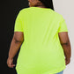 White Birch Make it Last Mixed Print Color Block Tee -