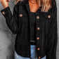 Corduroy Long Sleeve Jacket -