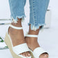 KAYLEEN Trip to Boston Espadrille Wedges -