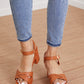 KAYLEEN Live Intentionally Block Heeled Sandals -