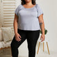 White Birch Fifth and Broadway Flutter Sleeve Top -
