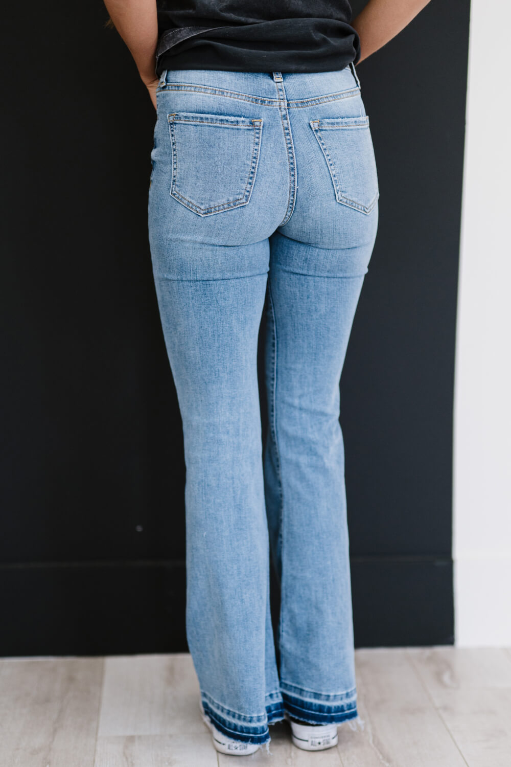 SneakPeek Fit and Flair Flare Jeans -