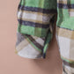 Plaid High-Low Shirt Jacket -