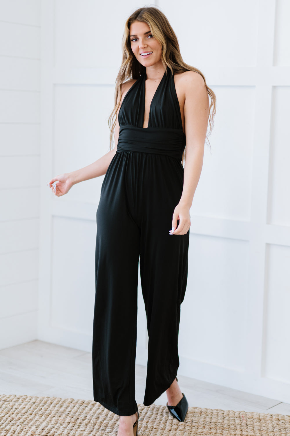 Dress Day Almost There Halter Neck Jumpsuit -