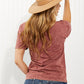 Lotus Fashion Be Merry Acid Wash Graphic Tee -
