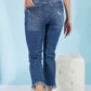 RISEN Undone Chic Straight Leg Jeans -
