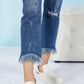 RISEN Undone Chic Straight Leg Jeans -