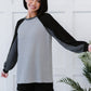 Doe & Rae Small Town Waffle Knit Baseball Tee -