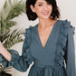 Happy in the Hamptons Ruffled Maxi Dress -