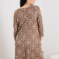 Jade By Jane Swirls and Twirls Printed Dress -