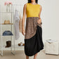 P & Rose Girl Next Door Leopard Color Block Dress in Mustard -