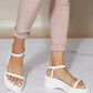 Weeboo Time is Now Strappy Platform Sandals -