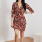 Jade By Jane In The Day Retro Print Mini Dress -