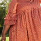 Jodifl Curtain Call Dotted Babydoll Dress -
