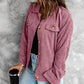 Corduroy Long Sleeve Jacket -