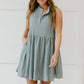 Sew In Love Weekday Wonder Babydoll Dress in Silver -