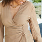 HYFVE All Wrapped Up Mini Wrap Dress -