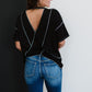 BiBi Count On Me Cutout Back Tee -