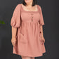 GeeGee I Promise Puff Sleeve Dress -