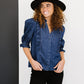 Sweet Generis Be True Denim Top -