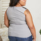 Vocal For Love of Lace Chain Detail Sleeveless Tee -