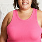 Sew In Love Electric Love Tank in Hot Pink -