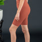 Rae Mode Get Set Crisscross Biker Shorts -