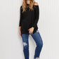 Acting Pro City Loft Full Size Three-Quarter Sleeve Tunic Top -