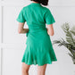 Dress Day Pastries in Paris Mini Wrap Dress -