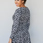 White Birch Fresh Bouquet Floral Dress with Built-In Shorts -