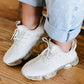 Berness Morning Athletic Sneakers in Beige -